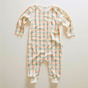 Oeuf Gardenia Check Romper